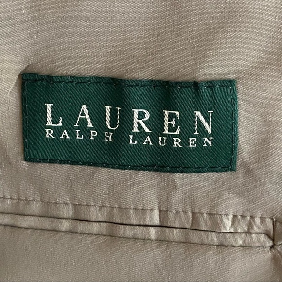 Ralph Lauren Wool Houndstooth 2 Button Blazer Sport Jacket Suit Coat Mens 44 R - Picture 7 of 13